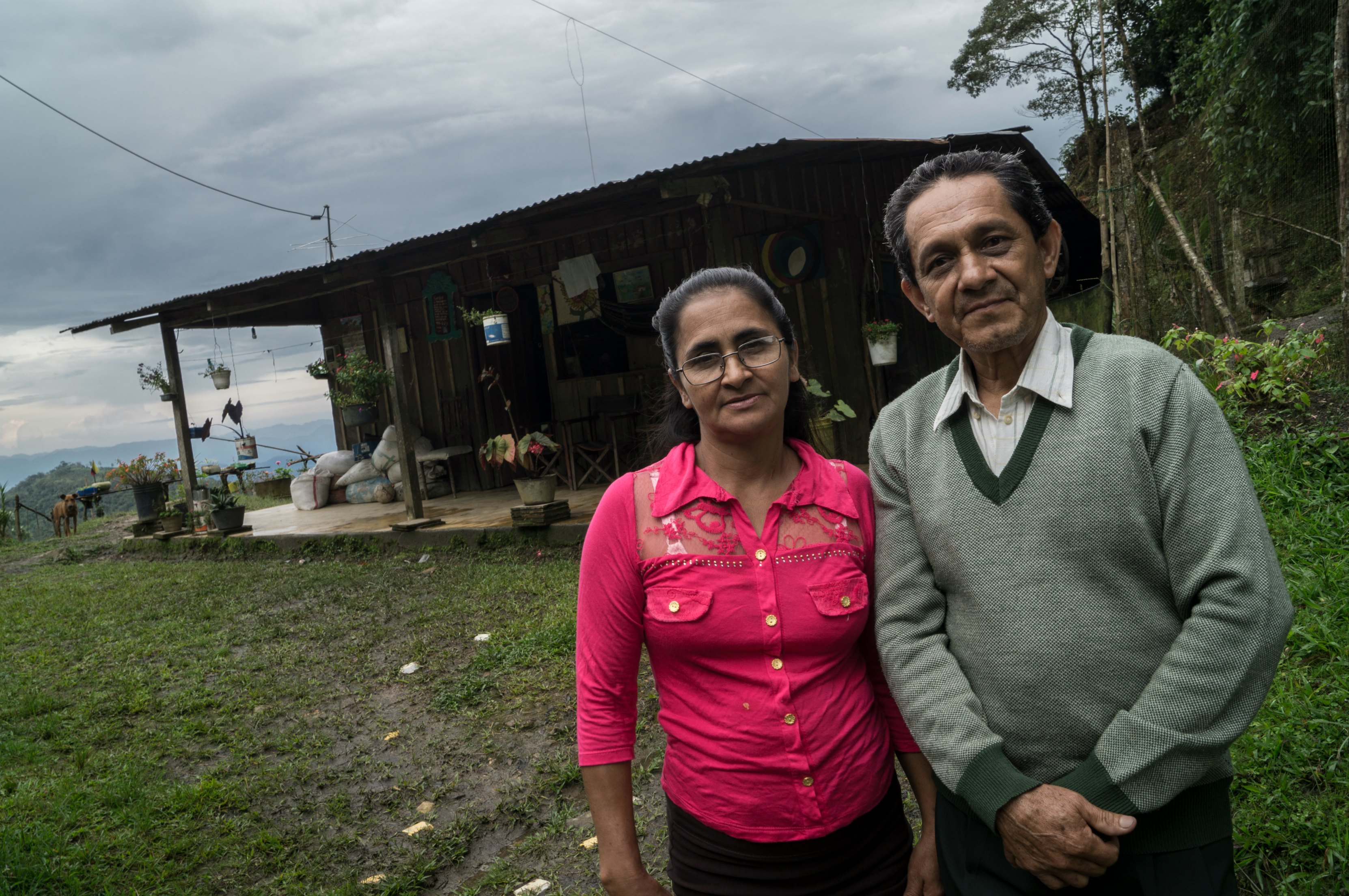 Medaerdo Trujillo y su esposa han sido vecinos de los Vanegas Grimaldo por dos años.