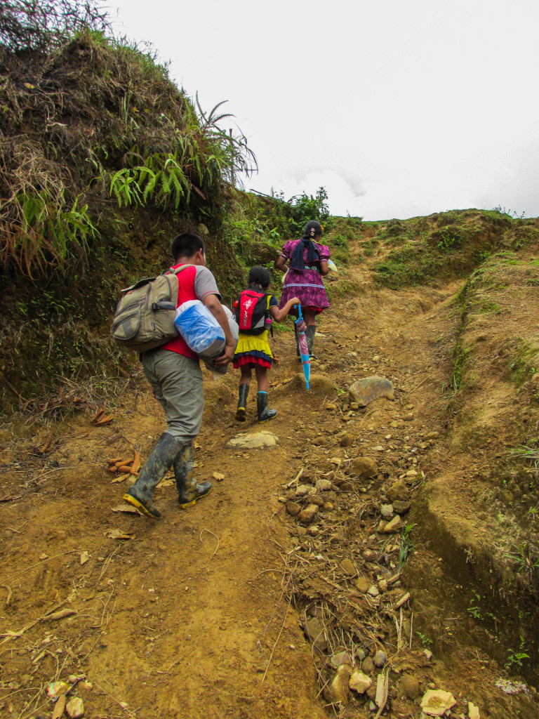 Los caminos de herradura en Alto Andágueda