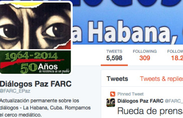La agencia de prensa de las FARC